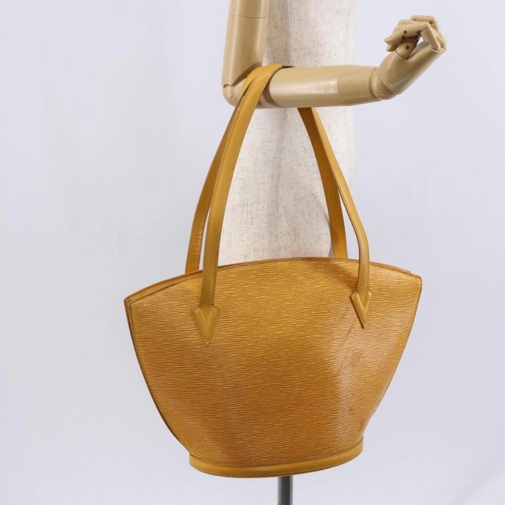 Louis Vuitton Epi Saint Jacques Shopping Bag Yellow M52269 Lv Auth 149155
